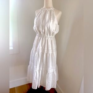 Rebecca Taylor Striped Halter Dress Size 4/6